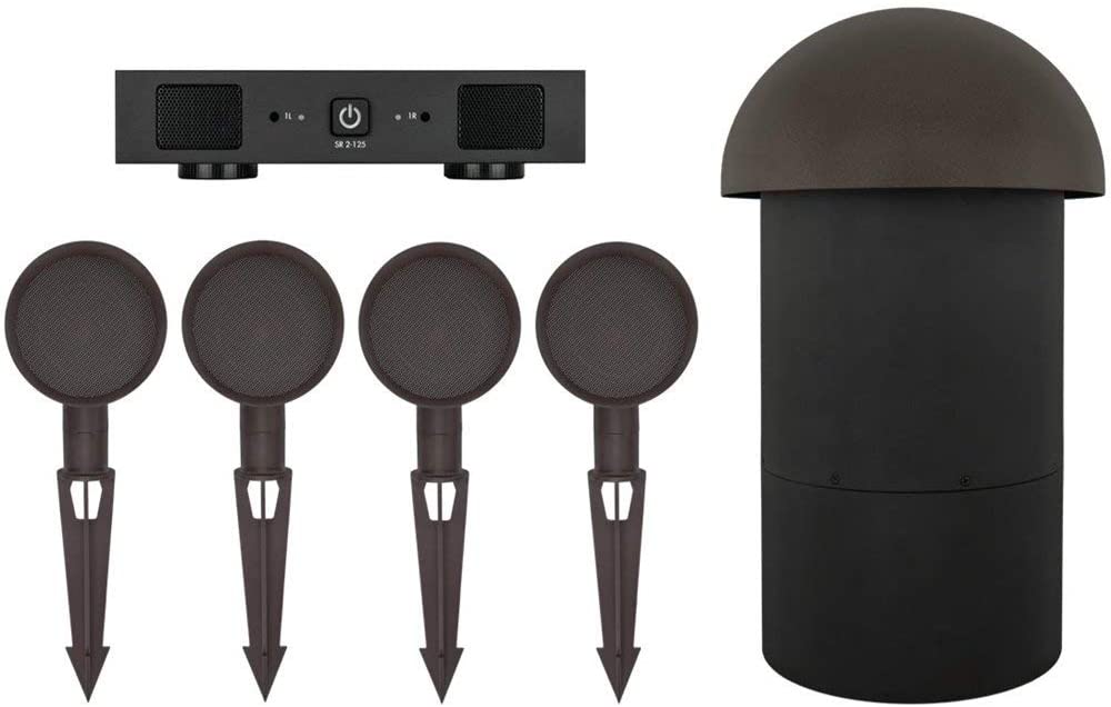 Sonance Patio-4.1-00 Sistema Patio 4 Sat/1 Sub Para Exterior 150w
